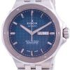 Edox Delfin Day Date Automatic 880053MBUIN 88005 3M BUIN 200M Men's Watch