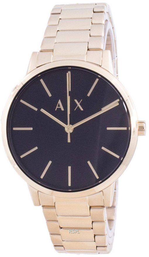 Armani Exchange 검은 색 다이얼 쿼츠 AX7119 남성용 시계