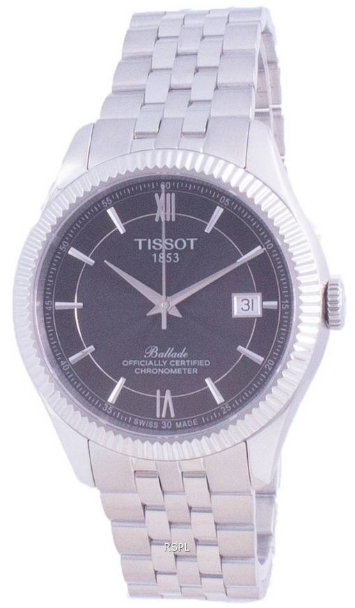 Tissot 헤리티지 1973 크로노 그래프 오토매틱 T124.427.16.031.01 T1244271603101 100M 남성용 시계