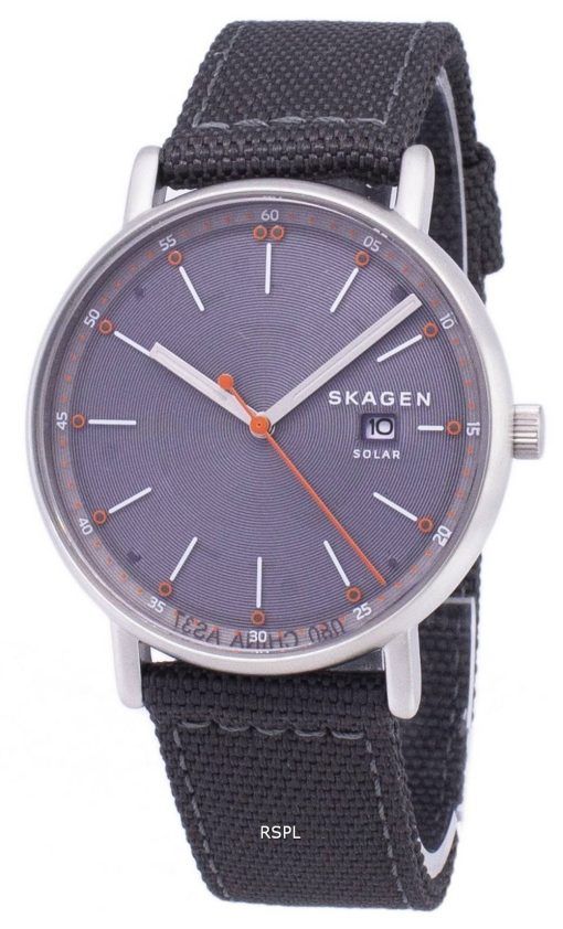 리퍼 비쉬 Skagen Signatur Solar 재활용 쿼츠 SKW6452 남성용 시계