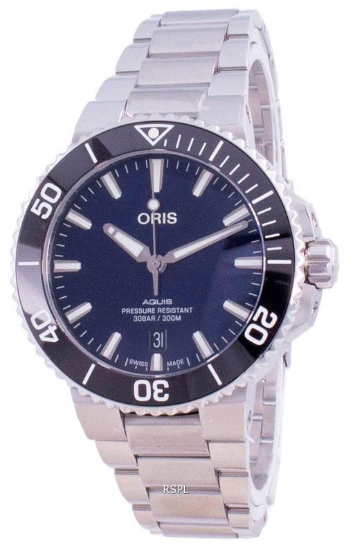 Oris Aquis Date Automatic Diver 01-733-7766-4135-07-8-22-05PEB 300M Herrenuhr