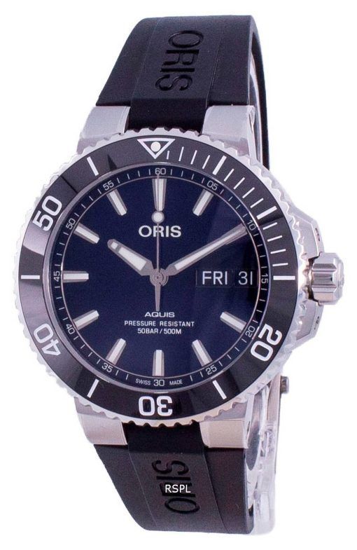 Oris Aquis Big Day Date Automatischer Taucher 01-752-7733-4135-07-4-24-64EB 500M Herrenuhr