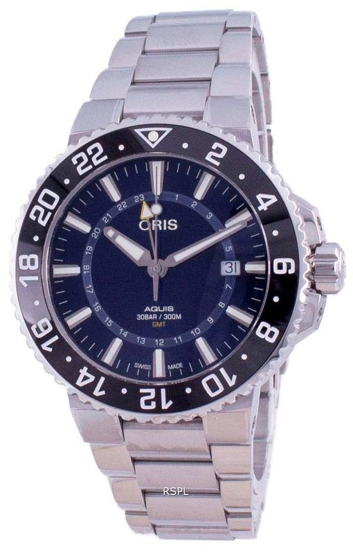 Oris Aquis GMT Datum Automatic Diver 01-798-7754-4135-07-8-24-05PEB 300M Herrenuhr