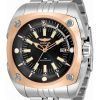 Invicta Reserve Schwarzes Zifferblatt Edelstahl Automatik 32060 100M Herrenuhr