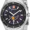 Invicta Pro Diver Mondphase Schwarzes Zifferblatt Quarz 33462 100M Herrenuhr