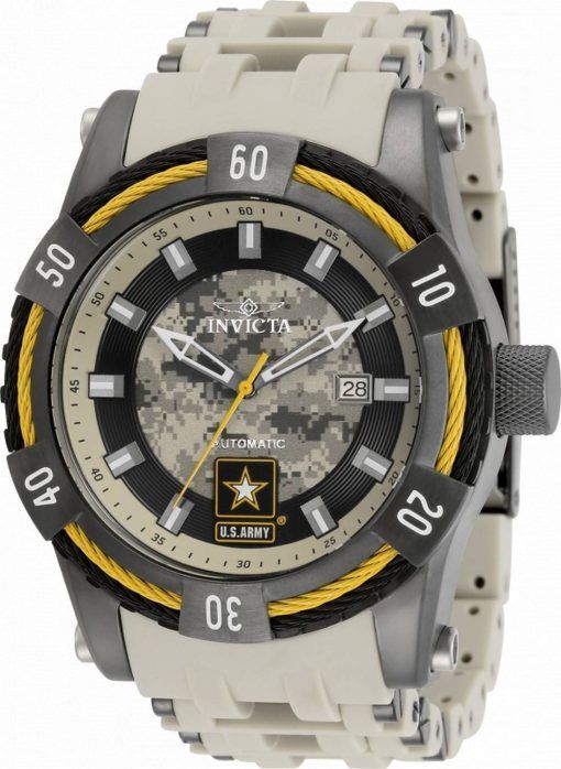 Invicta US Army Tarnzifferblatt Automatik 34108 100M Herrenuhr