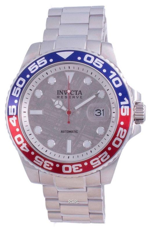 Invicta Reserve Automatik Silber Zifferblatt 34199 100M Herrenuhr