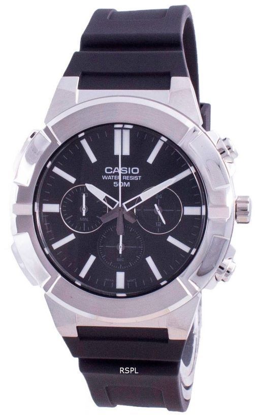 Casio Multi Zeiger Analog Quarz Chronograph MTP-E500-1A MTP-E500-1 Herrenuhr