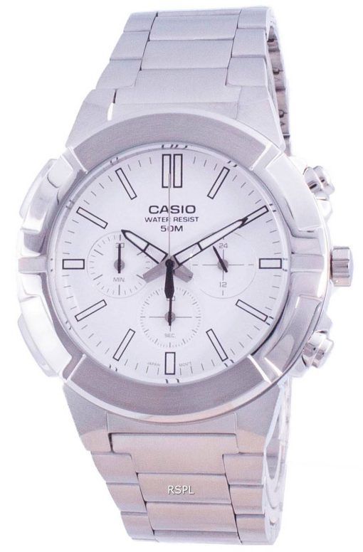 Casio Multi Zeiger Analoger Quarz Chronograph MTP-E500D-7A MTP-E500D-7 Herrenuhr