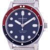 Skagen Fisk Blaues Zifferblatt Edelstahl Quarz SKW6668 100M Herrenuhr