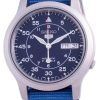 Seiko 5 Military SNK807K2-var-NATO11 Automatische Nylonarmband Herrenuhr