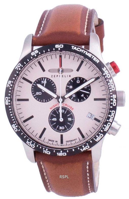 Zeppelin Night Cruise Chronograph Quarz 7296-1 72961 100M Herrenuhr