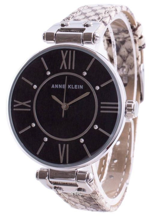 Anne Klein Swarovski Crystal Accented 3229BKCR 쿼츠 여성용 시계