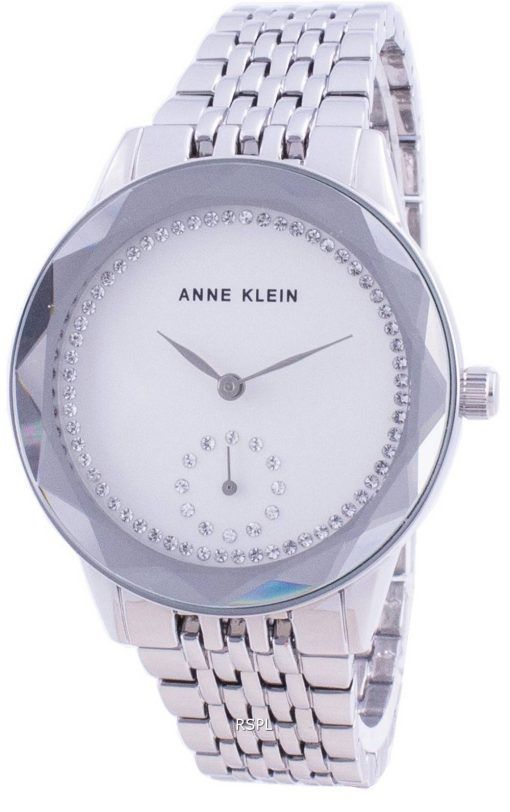 Anne Klein Swarovski Crystal Accented 3507SVSV 쿼츠 여성용 시계