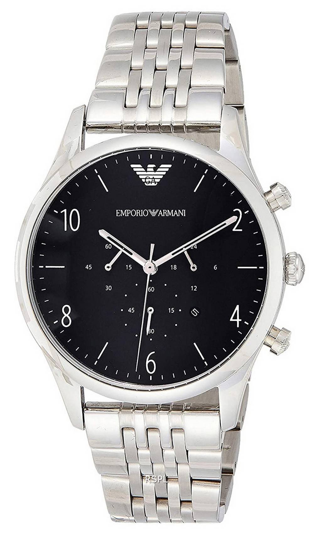 엠포리오 아르마니 Beta 크로노그래프 스테인레스 스틸 쿼츠 AR1863 남성용 시계 1 엠포리오 아르마니 Beta 크로노그래프 스테인레스 스틸 쿼츠 AR1863 남성용 시계