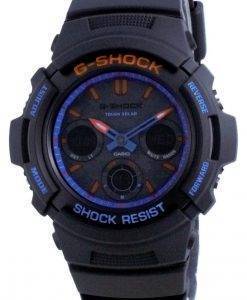 카시오 G-Shock City 아날로그 디지털 다이버의 터프 솔라 AWR-M100SCT-1A AWRM100SCT-1 200M 남성용 시계