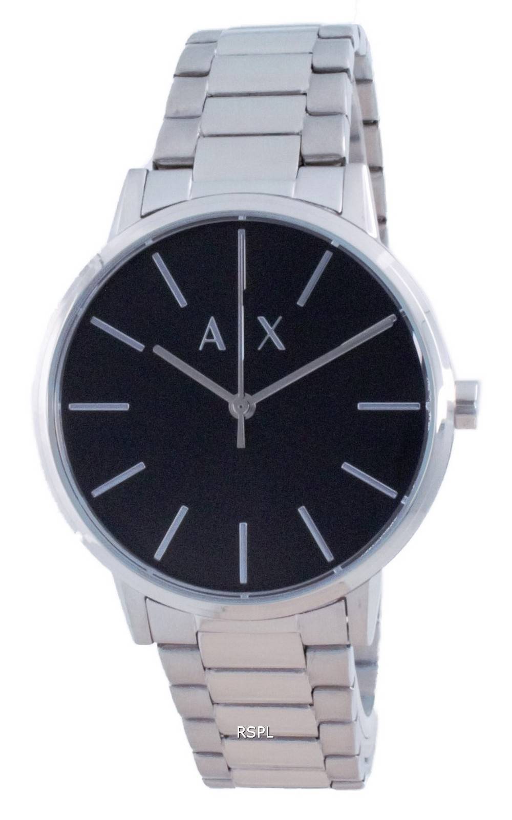 Armani Exchange Cayde 스테인레스 스틸 쿼츠 AX2700 남성용 시계 1 Armani Exchange Cayde 스테인레스 스틸 쿼츠 AX2700 남성용 시계