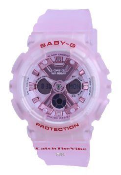 카시오 Baby-G 아날로그 디지털 BA-130CV-4A BA130CV-4 100M 여성용 시계