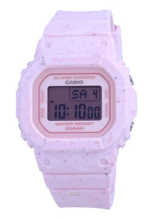 카시오 Baby-G 표준 디지털 BGD-560CR-4 BGD560CR-4 200M 여성용 시계