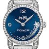 Coach Delancey 파란색 다이얼 Crystal Accents 쿼츠 14502669 여성용 시계