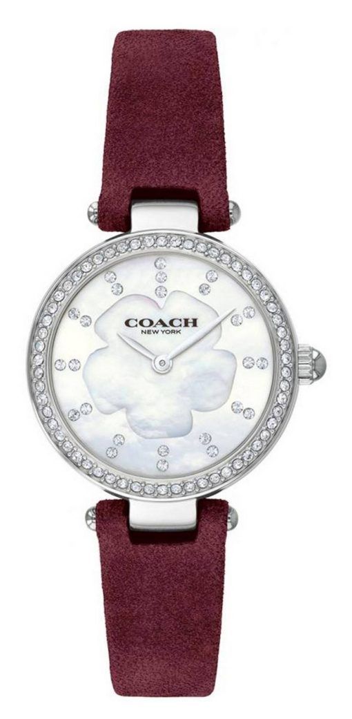 Coach Park Crystal Accents 가죽 14503102 여성용 시계