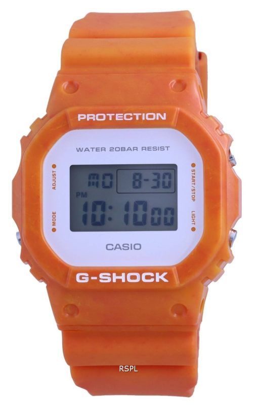 카시오 G-SHOCK 스페셜 컬러 디지털 DW-5600WS-4 DW5600WS-4 200M 남성용 시계