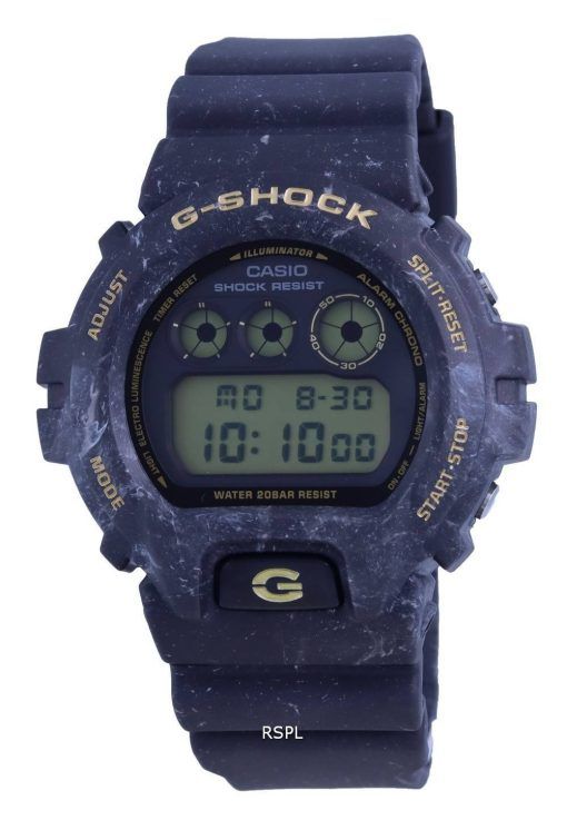 카시오 G-Shock 스페셜 컬러 디지털 DW-6900WS-1 DW6900WS-1 200M 남성용 시계