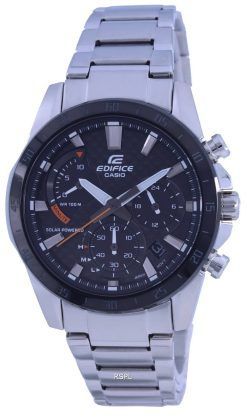 Casio Edifice 크로노 그래프 아날로그 솔라 EQS-930DB-1A EQS930DB-1 100M 남성용 시계