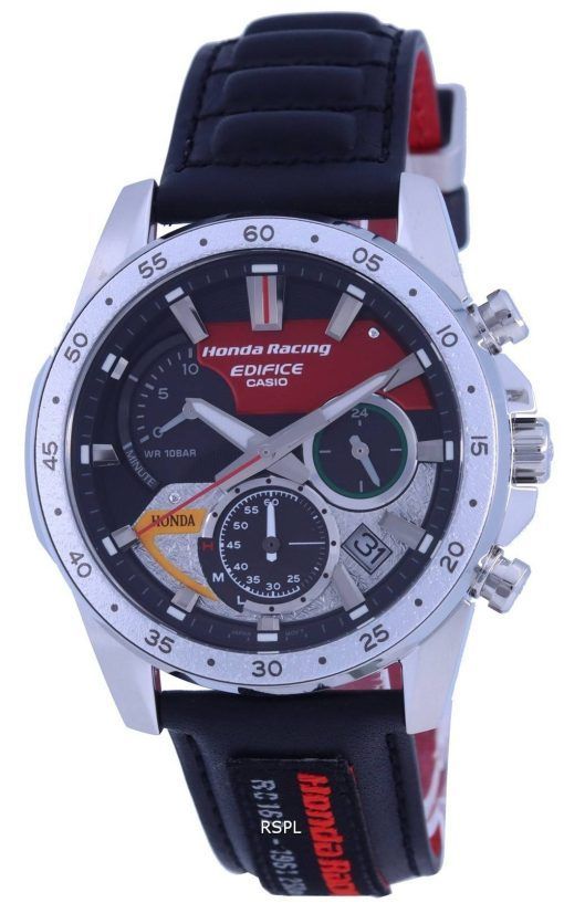 Casio Edifice Honda Racing Limited Edition 크로노 그래프 솔라 EQS-930HR-1A EQS930HR-1 100M 남성용 시계