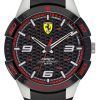페라리 Scuderia Apex 실리콘 밴드 쿼츠 0830630 남성용 시계