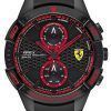 페라리 Scuderia Apex 실리콘 밴드 쿼츠 0830634 남성용 시계