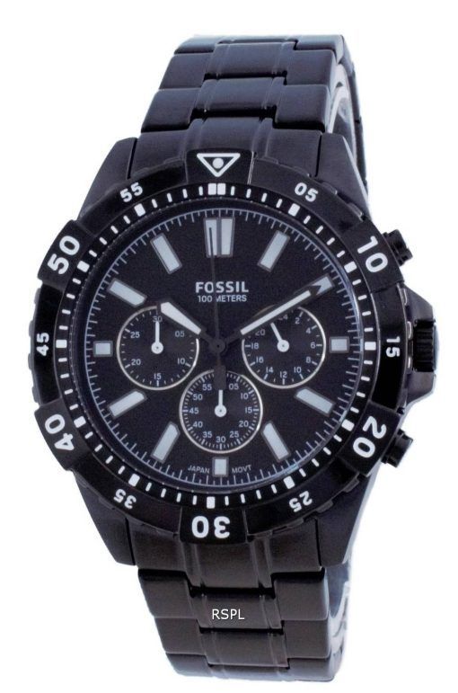 Fossil Garrett 스테인리스 스틸 크로노 그래프 쿼츠 FS5773100M 남성용 시계