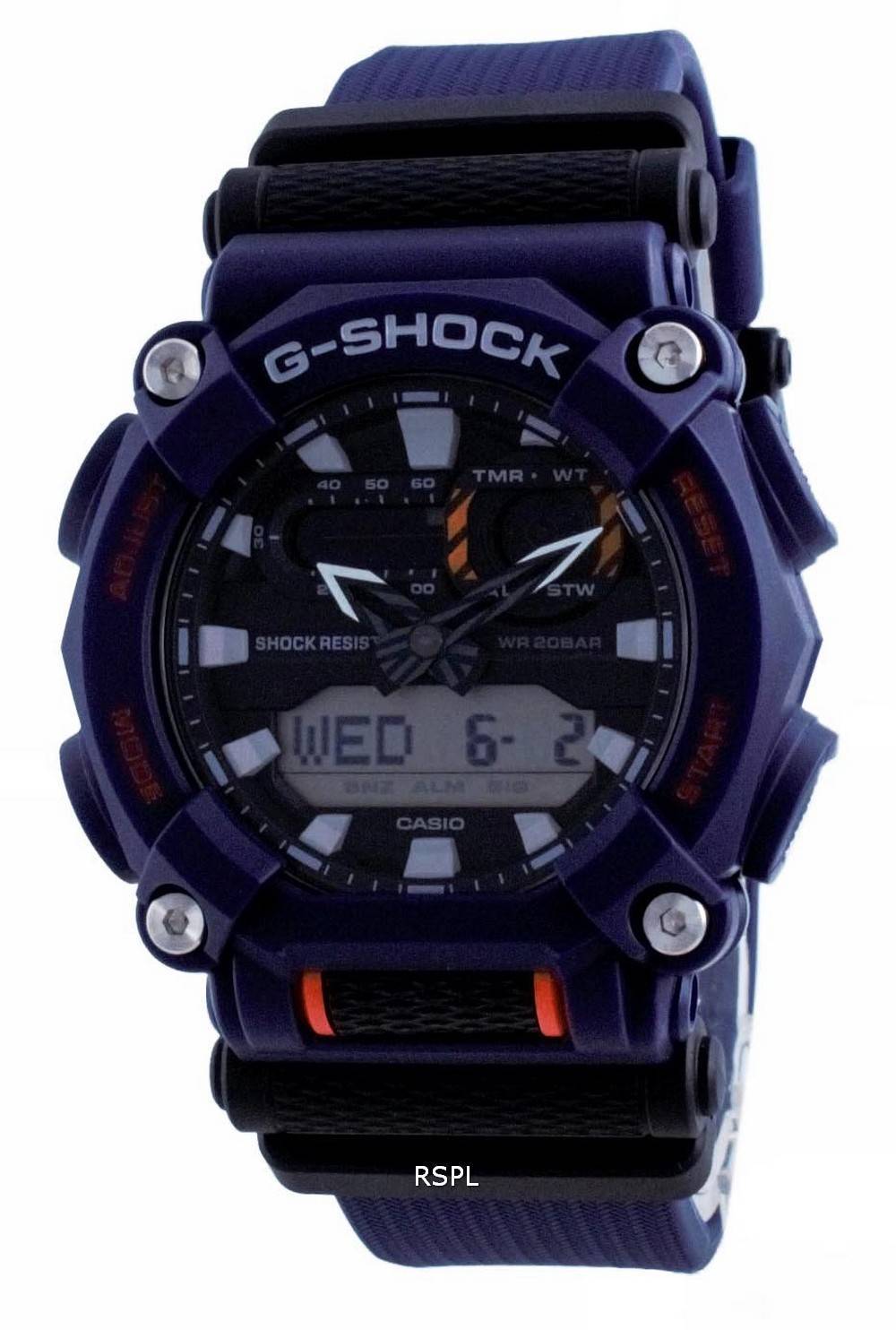 Casio G-Shock World Time 아날로그 디지털 GA-900-2A GA900-2 200M 남성용 시계