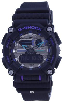 Casio G-Shock 아날로그 디지털 수지 스트랩 GA-900AS-1A GA900AS-1 남성용 200M 시계