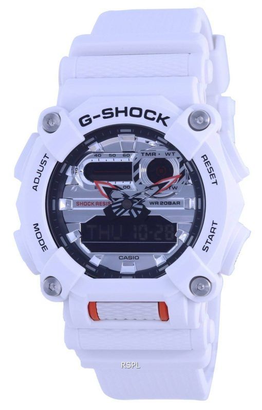 카시오 G-Shock 스페셜 컬러 아날로그 디지털 GA-900AS-7A GA900AS-7 200M 남성용 시계