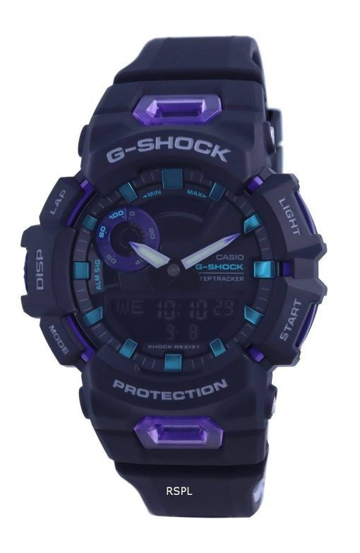 카시오 G-Shock G-Squad 아날로그 디지털 블루투스 GBA-900-1A6 GBA900-1 200M 남성용 스마트 시계