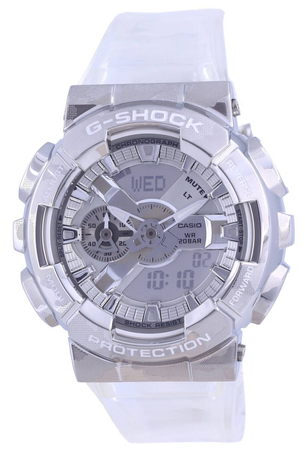 카시오 G-Shock 스페셜 컬러 아날로그 디지털 GM-110SCM-1A GM110SCM-1 200M 남성용 시계
