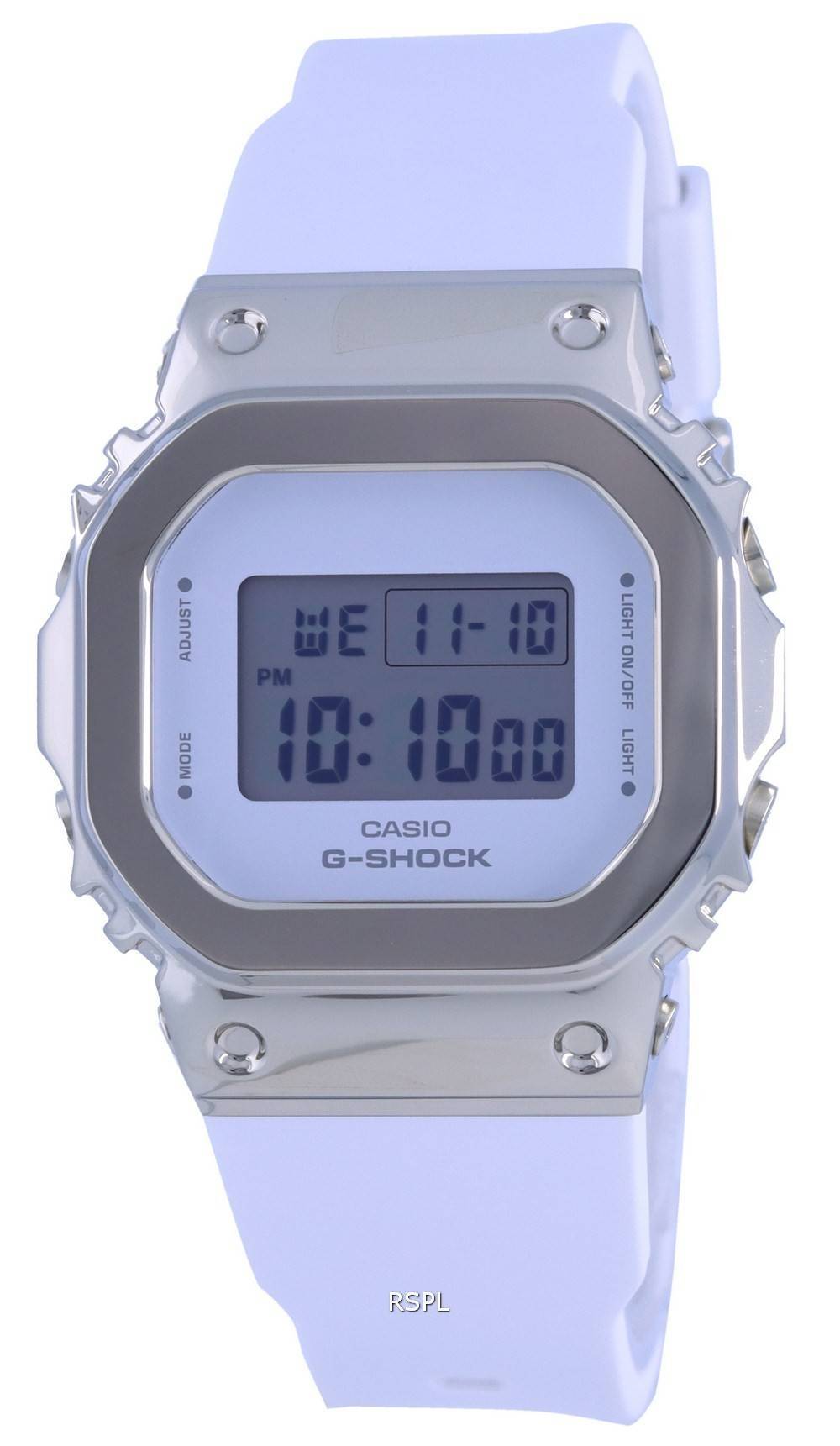 카시오 G-Shock 디지털 수지 스트랩 GM-S5600G-7 GMS5600G-7 200M 여성용 시계