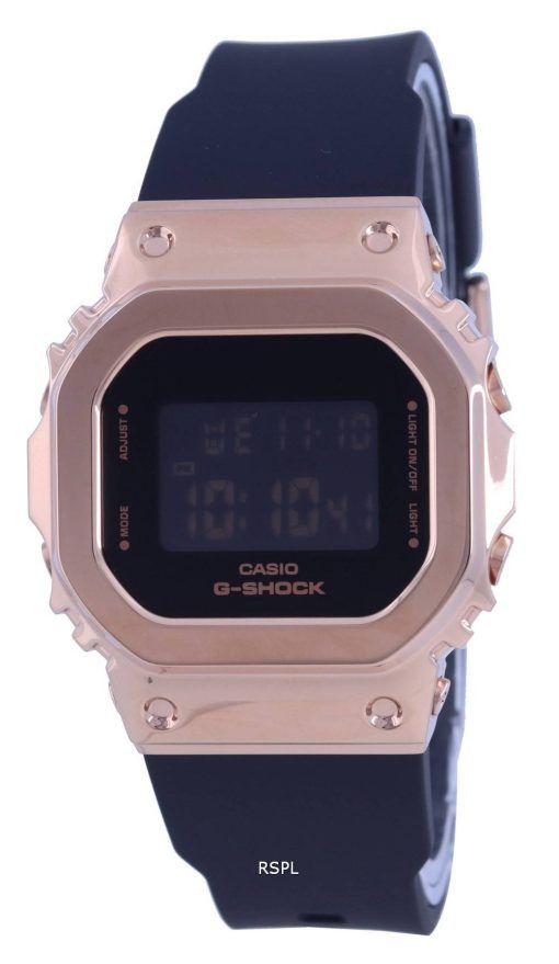 카시오 G-Shock 디지털 레진 스트랩 GM-S5600PG-1 GMS5600PG-1 200M 여성용 시계