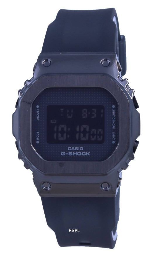 카시오 G-Shock 레진 밴드 디지털 GM-S5600SB-1 GMS5600SB-1 200M 여성용 시계