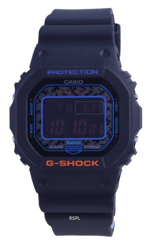 카시오 G-Shock City Camouflage Tough Solar Bluetooth 무선 제어 디지털 GW-B5600CT-1 GWB5600CT-1 200M 남성용 시계