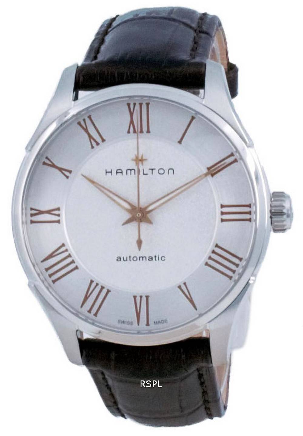 Hamilton Jazzmaster 오토매틱 화이트 다이얼 H42535550 남성용 시계