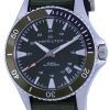 Hamilton Khaki Navy Scuba Green 다이얼 오토매틱 H82375961 100M 남성용 시계