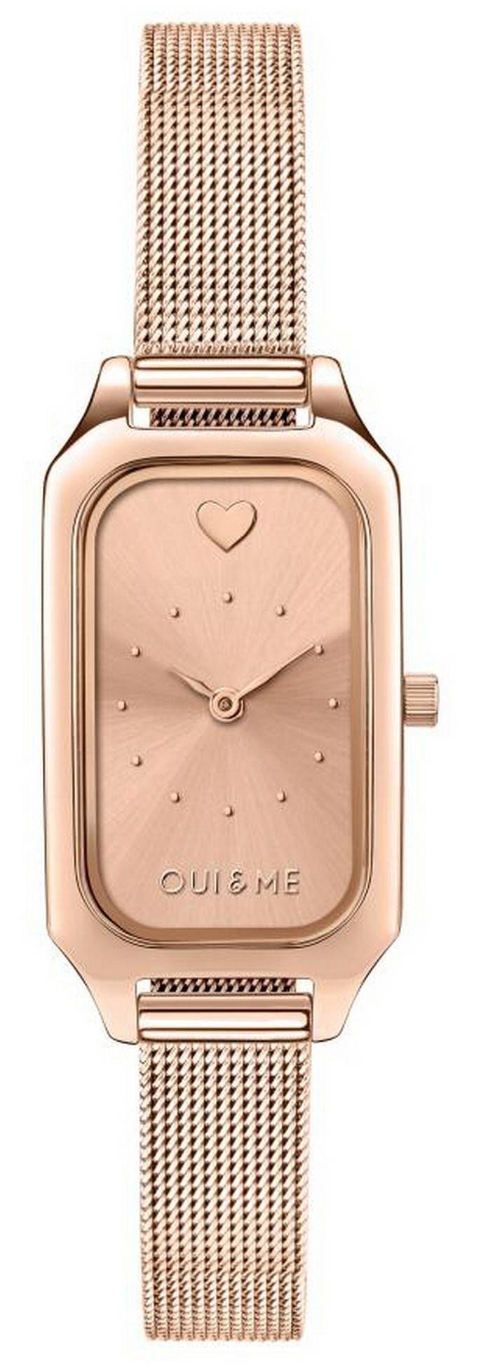Oui &amp, Me Finette 로즈 골드 톤 스테인레스 스틸 쿼츠 ME010114 여성용 시계