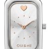 Oui &amp, Me Finette 은 다이얼 스테인레스 스틸 쿼츠 ME010115 여성용 시계