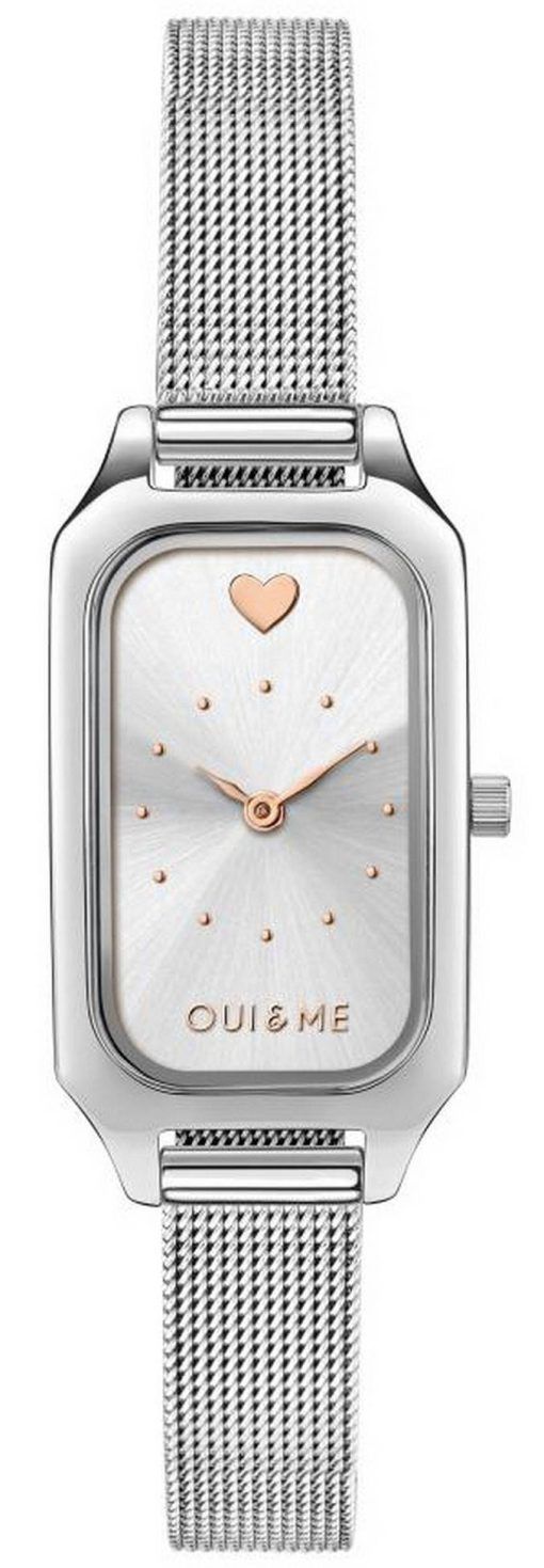 Oui &amp, Me Finette 은 다이얼 스테인레스 스틸 쿼츠 ME010115 여성용 시계