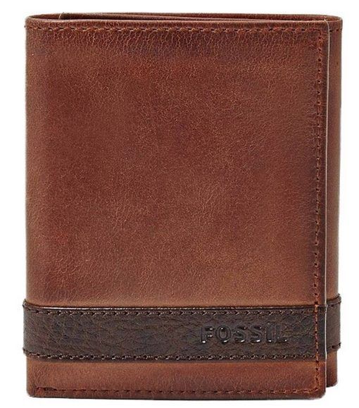 Fossil Quinn Trifold Brown ML3645200 남성용 지갑