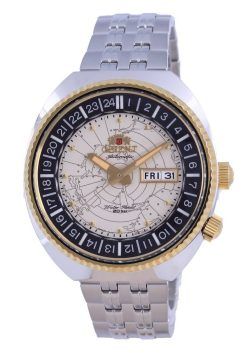 Orient World Map Revival Diver&#39,s 오토매틱 RA-AA0E01S09C 200M 남성용 시계