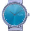 Skagen 프레자 블루 다이얼 스테인레스 스틸 쿼츠 SKW2983 여성용 시계