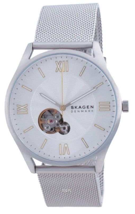 Skagen Holst Open Heart 스테인레스 스틸 오토매틱 SKW6711 남성용 시계